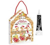 Kit pâtisserie Atelier des lutins + Stylo de glaçage noir Multicolore
