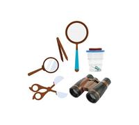 Kit pédagogique d'exploration avec 6 instruments d'expédition bicolores - - ALTOBUY