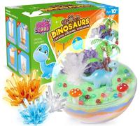 Kit pédagogique scientifique - culture de cristaux, LED, dinosaures, poudres colorées JX20429-4A