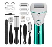 Kit Pédicure Électrique Outil Enleve-Callosités Pieds Calleux, 3 De Ponçage | Rechargeable Kit De Soin Pieds Pour Peaux Dures, Mortes, Sèches, Gercées Et Rugueuses, Femmes Et Hommes