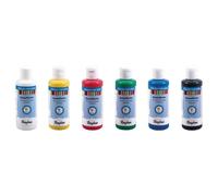 Kit Peinture D'artisanat Pour Enfants, 6 X 80ml, Divers Couleurs, Boîte