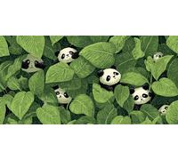 Kit Peinture Enfant Panda, Feuille Peinture Numero Adulte Et DéButants, DIY Loisirs CréAtifs Adultes, Applicable à DéCor Mural Tableau Maison, Salon, Chambre à Coucher, Sans Cadre 40x80cm U-901