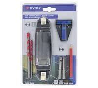 Kit perçage carrelage grès cérame, Diam.6 et 8 mm TIVOLY G