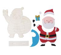 Kit Père Noël Bois À Décorer 18 X 17 X 3 Cm
