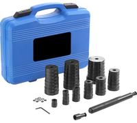 Kit personnalisé SucceBuy 52 de roulements à douilles et de pilotes de joints, disques métriques de 18 à 65 mm et 74 mm, bague de roulement pour axe de roue d'engrenage, extracteur d'installateur de j