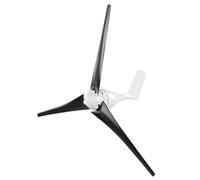 Kit Petit Générateur éolien 1200 W avec 3 Pales pour Un Chargement Domestique Efficace et Une Utilisation Marine - Fibre de Nylon Durable (Black #16)