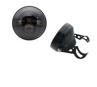 Kit Phare Avant pour Moto Tout-Terrain, 7 Pouces, 60 W, avec Anneau de Finition LED et Optique Angulaire.
