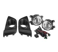 kit phares antibrouillard Compatible Avec Fit 2014 2015 2016 Pare-chocs Avant De Voiture Couvercle De Phare Antibrouillard Gauche Et Droit Avec Kit De Commutateur De Faisceau