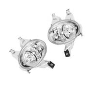 kit phares antibrouillard Compatible Avec Peugeot 206 2000-2002 2003 2004 2005 2006 2007 2008 feux antibrouillard et feux jour intégrés au pare-chocs avant.