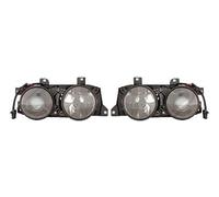 Kit phares avant noir pour Bmw Série 5 E34 Berline et Touring (09/1987-06/1996)