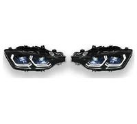 Kit Phares Pour BMW Série 3 F30 F35 2015-2018 Modifiés Avec Clignotants Dynamiques Et Accessoires d'éclairage(For original Halogen)