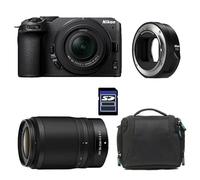 Kit Photo Personnalisé crée à l'aide de NIKON Z30 + Z 16-50 + Z 50-250 + Sac + Carte SD 8 Go + Adaptateur FTZ II