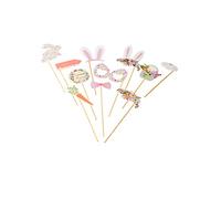 Kit photobooth lapinou liberty pâques 11 accessoires