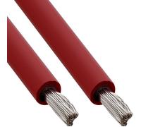Kit photovoltaique - kit solaire Mg Câble d'installation solaire InLine® au mètre H1Z2Z2-K 6 mm² Rouge 50 m