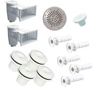 Kit pièces à sceller pour Piscine enterrée Liner 10m x 5m