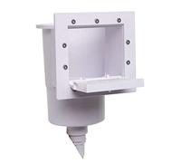 EDG by AQUALUX INTERNATIONAL Kit Pièces A Sceller pour Piscine Hors Sol - Skimmer Petite Meutrière Buse Refoulement SkimVac Raccord 32 38