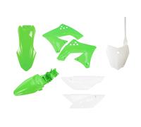 KIT PIÈCES EN PLASTIQUE POLISPORT KAWASAKI KLX 110 '10-'24, PLAQUE AV COMPRISE