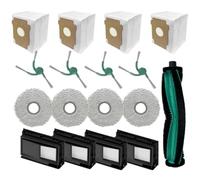 Kit pièces rechange compatible avec Roomba Plus 415X 415 515 575 Combo | Le kit complet de pièces de rechange comprend une brosse à rouleau, des brosses latérales, un filtre
