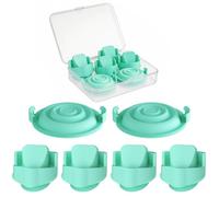Kit pièces rechange tire-lait : 4 valves bec, 2 membranes joints + boîtier - Compatible Elvie - Sans BPA - Accessoires nomade