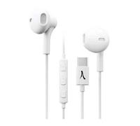 Akashi Kit piéton ALTINTRATYPCWH USB Type-C filaire Appels/Musique 1,2 m Blanc