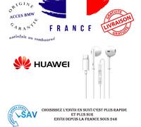 Ecouteurs Huawei Casque stéréo CM33 USB Type-C - Blanc (NOTE : pas de prise 3,5 mm)