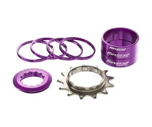 Kit pignon Reverse Components Single Speed Violet
