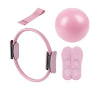Kit Pilates - Circle de tonification et bande de résistance pour fitness de grossesse, outil d'exercice léger | Kit d'entraînement pour le home studio, système de flexibilité portable, itinéraire