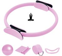 Kit Pilates Maison,Anneaux De Pilates,Better Me Pilates Kit,Comprend L'anneau De Pilates Le Ballon De Yoga La Sangle D'assistance De Yoga L'anneau De Yoga Pour Les Jambes
