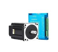 Kit pilote de moteur pas à pas en boucle fermée 2PH 4,5/8,5/12 Nm 6 A Nema34 Moteur 86 mm Alimentation 400 W avec encodeur Easy Step Servo Kit (kit moteur 3 axes, 12 Nm)