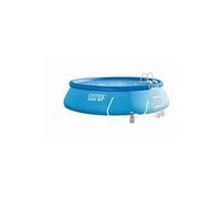 Kit Piscine hors sol autoportante INTEX - Easy Set™ - 457 x 107 cm - Ronde (Pompe, bâche, tapis de sol, échelle) - 26166NP