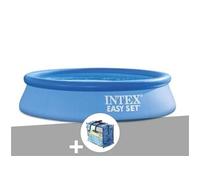 Kit piscine autoportée Intex Easy Set 2,44 x 0,61 m + Bâche à bulles