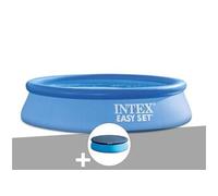 Kit piscine autoportée Easy Set 2,44 x 0,61 m + Bâche de protection