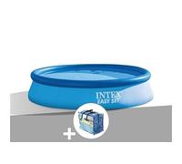 Kit piscine autoportée Easy Set 3,05 x 0,61 m (avec filtration) + Bâche à bulles