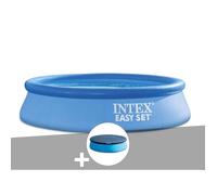 Kit piscine autoportée Intex Easy Set 2,44 x 0,61 m + Bâche de protection