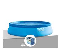 Kit piscine autoportée Intex Easy Set 3,96 x 0,84 m + Bâche à bulles