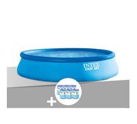Kit piscine autoportée Intex Easy Set 4,57 x 0,84 m + 6 cartouches de filtration