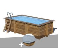 Kit piscine bois Gré Marbella 2 4,20 x 2,70 x 1,17 m + Bâche hiver