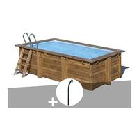 Kit piscine bois Gré Marbella 4,20 x 2,70 x 1,17 m + Douche