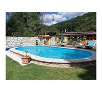 Kit piscine enterrée ovale - 5.25 x 3.20 x 1.50 m
