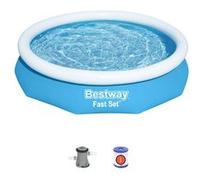 Bestway Fast Set Kit piscine gonflable ronde 3,05 m x 66 cm
