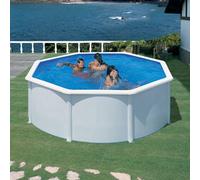 Kit piscine hors-sol acier ronde Fidji Ø 3.50 x H.1.20 m