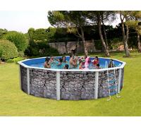 Piscine hors sol Ronde Piedra D 3.50m H1.20m