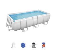 BESTWAY Piscine hors sol Power Steel - 404 x 201 x 100 cm