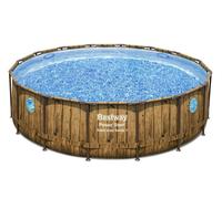 Piscine tubulaire Bestway Ronde Power Steel Swim Vista 4,88 x h1,22m
