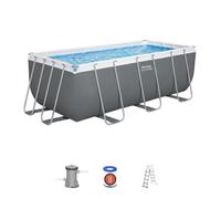 BESTWAY Power Steel Piscine hors sol rectangulaire, 412 x 201 x 122 cm 56456