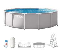 Kit Piscine hors sol tubulaire INTEX - Pris Frame - 457 x 107 cm - Ronde - 26724ND