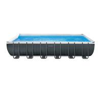 Intex 26364GN piscine hors sol Rectangle Gris