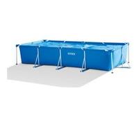 Kit Piscine Intex Metal Frame Junior Rectangle Tubulaire 4,50 X 2,20 X 0,84 m Bleu Bleu G
