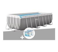 Kit piscine tubulaire Intex Prism Frame rectangulaire 4,00 x 2,00 x 1,22 m + 6 cartouches de filtration