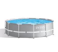 Kit piscine tubulaire Intex Prism Frame ronde 3,66 x 1,22 m + Bâche à bulles